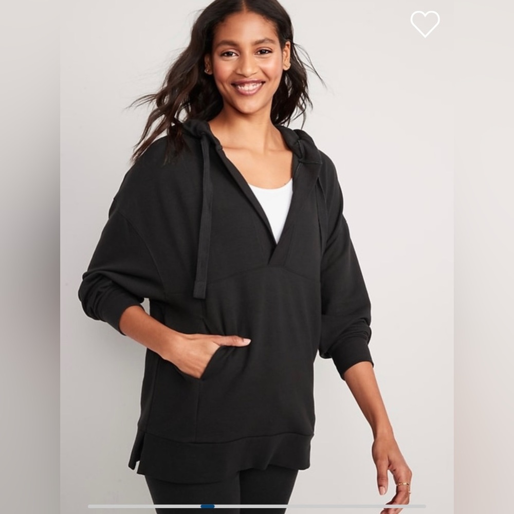 Old Navy Live-In Cozy-Knit French-Terry Tunic Hoodie 4X NWT